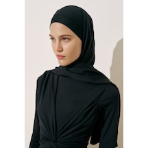 Manuka Bone Bağlamalı Mayo Şal Siyah Siyah