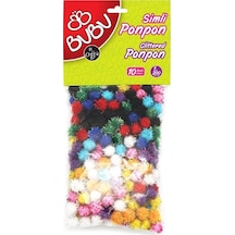 Bu-Bu Ponpon Simli 1Cm 200'Lü Karma Bubu00111