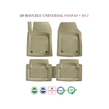 Honda Civic Type-r 2007-2011 Hb Uyumlu 3d Havuzlu Paspas Takımı Pro Bej