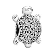 Nur Silver Kaplumbağa Gümüş Charm Nur-bl01236
