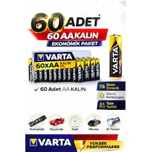Aa Kalın Pil 60 Lı Ekonomik Paket Uzun Ömürlü Henüz Yorum Yazılmamış.