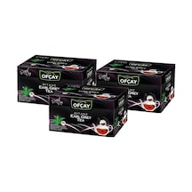 Ofçay Bitane Earl Grey Bergamot Aromalı Siyah Süzen Demlik Poşet Çay 3'lü 100 x 3.2 G