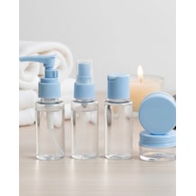 Hubrendy Tekno Taşınabilir 5 Parça Seyahat Kozmetik Seti 30 Ml Sızdırmaz