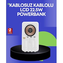 Hubrendy Tekno Çoklu Kablo Çıkışlı Taşınabilir Powerbank Kompakt Tasarım Diğer