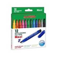Maxi Keçeli Boya Kalemi Maxi 12 Li