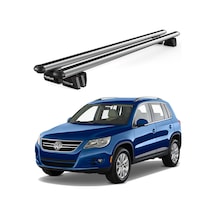 Pençe Volkswagen Tiguan 2003-2011 Uyumlu Gri Ara Atkı Port Bagaj Tavan Barı