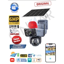 Okam 3915 6mp Çift Lens Sim Kartlı Güneş Enerjili Kamera