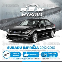 Rbw Hybrid Subaru İmpreza 2012-2016 Ön Silecek Takımı - Hibrit