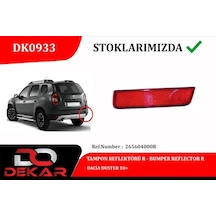 Techmrt Tampon Reflektörü R Dacia Duster 10 Çok Renkli