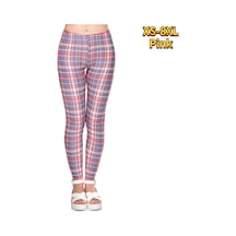 Pembe Bayan Açık Mor Tüy Baskılar Streç Yoga Tayt Spor Koşu Spor Salonu Spor Aktif Pantolon Pembe