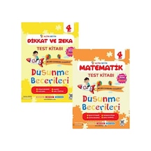 Altın Nokta Yayınları Altın Nokta 4. Sınıf Altın Beyin Matematik Test Kitabı Ve Dikkat Zeka Test Kitabı