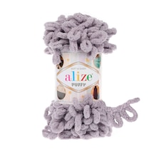 Alize 5 Adet Puffy El Örgü Ipliği 5'li Paket - 100 Gr. 9 Mt. Parmak Örgü Ipi - Şevval Tuhafiye 268