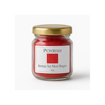 Toz Mum Boyası Kırmızı 10 Gr Renksiz
