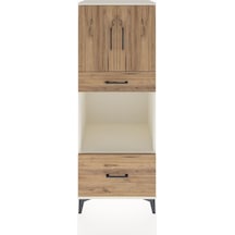 Hyperion Dolap 2 Raflı 2 Çekmeceli 2 Kapaklı 60x44x163 Aytaşı-çam Aytası