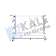 Kale 347495 Motor Radyatoru 1300259 1300261 13100381