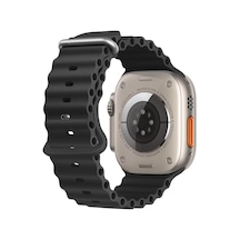 Ocean Band Apple Watch Ultra 49 Mm 45 Mm 44 Mm 42 Mm, Kadın Erkek Spor Dış Mekan Silikon Kayış İwatch Serisi Ultra Se 8 7 6 5 4 3 2 1 Çok Renkli - iOs