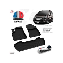 Peugeot Partner Tepee 4D Havuzlu Paspas 2008-2018 90 Hp