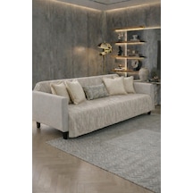 Lavinya Polar Koltuk Örtüsü 170x210 Cm Bej