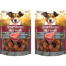 Smartbones Biftekli Mini Kemik 8 Li 128 Gr. X 2 Adet
