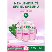 Sıvı El Sabunu Lilyum Kokulu 3 X 750 Ml