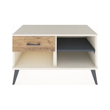 Hyperion Şifonyer Tek Raflı Tek Çekmeceli 88x44x48 Aytaşı-antrasit/çam Antrasit/çam