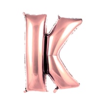 40" Folyo Harf 100cm "k" Rose Gold Rose Gold