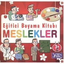 Eğitici Boyama Kitabı - Meslekler- Parıltı Yayınları