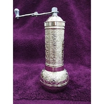 Gümüş Değirmen Osmanlı Motifli Kahve ve Karabiber Öğütücü