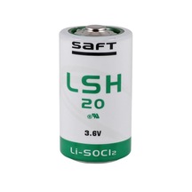 Saft LSH20 D Size 3.6 V Li-SOCI2 Lityum Pil