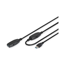 Digitus Da-73105 10 Mt Usb 3.0 To Usb 3.0 Aktif Erkek-dişi Usb 3.0 Uzatma Kablosu