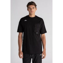 Kappa Beevor Tk Siyah Erkek Kısa Kol T Shirt Siyah