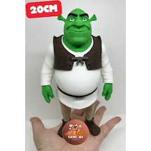 Shrek Koleksiyonluk Figür - 20 Cm Detaylı Heykel - Nostaljik Animasyon Dekoru