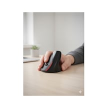 Ergonomik Sessiz Kablosuz Mouse 2.4g Bağlantı 1600 Dpı Siyah Çok Renkli Diğer