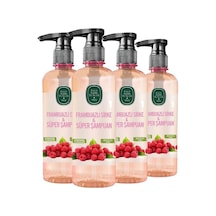 Eyüp Sabri Tuncer Frambuazlı Sirke & Süper Şampuan 4 x 500 ML