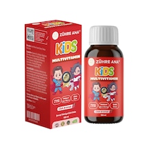 Zühre Ana Kids Multivitamin Şurup Çilekli 150 ML
