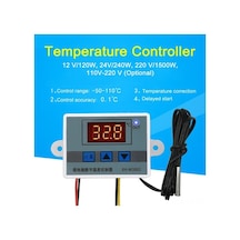 Pazly 50-110 C Akıllı Dijital Termostat, 1m Su Geçirmez Prob, Hassas Sıcaklık Kontrolü