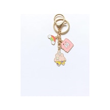 Patrick - Sünger Bob Metal Charm Anahtarlık Çok Renkli Çok Renkli
