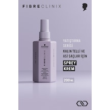 Fibre Clinix Elektriklenme Karşıtı Pürüzsüzleştirici Sprey Krem 200ml De-frizz