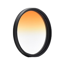 Dhd 52mm Degrade Gradual Kademeli Orange Turuncu Efekt Filtre