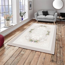 Ideal Kadife Lastikli Halı Örtüsü 128