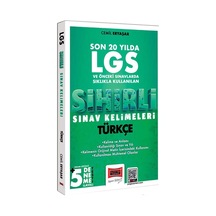 Yargı 8.sınıf Lgs Türkçe Son 20 Yılda Sıklıkla Kullanılan Sihirli Sınav Kelimeleri