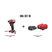 Skil Set-18 Skil Compact 3225CA Akülü Darbeli Vidalama + Skil 3136AA 2AH Li + 2.4A Şarj Cihazı Promo Skil Set-18 Skil Compact 3225CA Akülü Darbeli Vidalama + Skil 3136AA 2AH Li + 2.4A Şarj Cihazı Promo