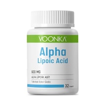 Voonka Alpha Lıpoic Acid 600 Mg 32   Kapsül