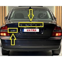 S80 2.9 1999 Uyumlu Volvo Ve S80 Bagaj Yazısı Seti