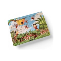 Arılar 16 Parça Eğitici Ve Öğretici Ahşap Çocuk Puzzle & Yapboz Bebek Çocuk Oyuncak