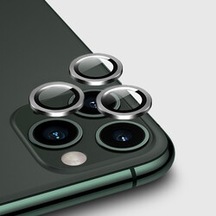 Lexroo İphone 12 Pro Max Kamera Lens Koruyucu - Gümüş 83304238