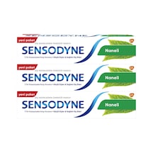 Sensodyne Naneli Diş Macunu 3 x 75 ML