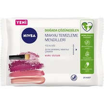 Makyaj Temizleme Mendilleri Kuru Ciltler 25 Adet X 3 Adet