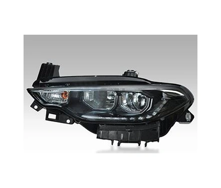 Fıat Egea Far Motorlu Sağ 2016 - 2020 Beyaz Çıtalı - Led Drl+park