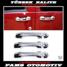 Famsotomotiv Ford Connect Krom Kapı Kolu 3 Kapı 2002-2014 P. Çelik